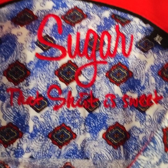 Sugar long sleeve button up shirt men's size XL - Picture 4 of 8